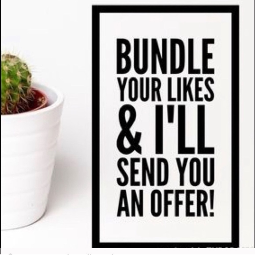 Bundle items to receive an awesome discount!